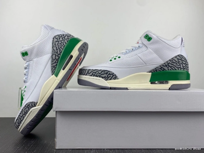 80% Off Sale 3 (W) Jordan Retro CK9246-136 Green Lucky 0701